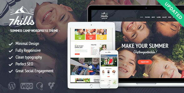 plantillas de WordPress para tu campamento de verano 3 3